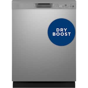 GDT630PMRESGE GE® ENERGY STAR® Top Control with Plastic Interior Dishwasher  with Sanitize Cycle & Dry Boost FINGERPRINT RESISTANT SLATE - Westco Home  Furnishings