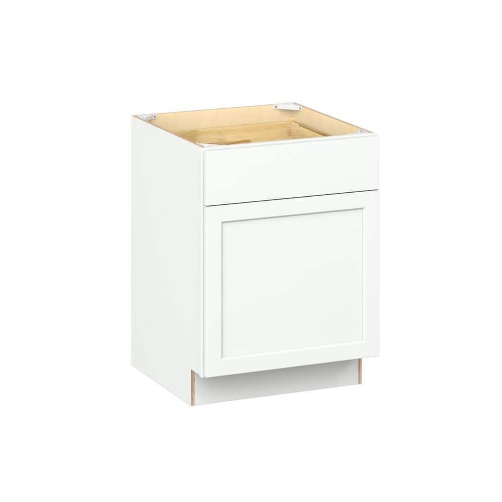 Emerson Pure White ADA Base with Right door Ready to Assemble Kitchen Cabinet (24 in. W x 32.5 in. H x 24 in. D) price history on PriceWatchPro