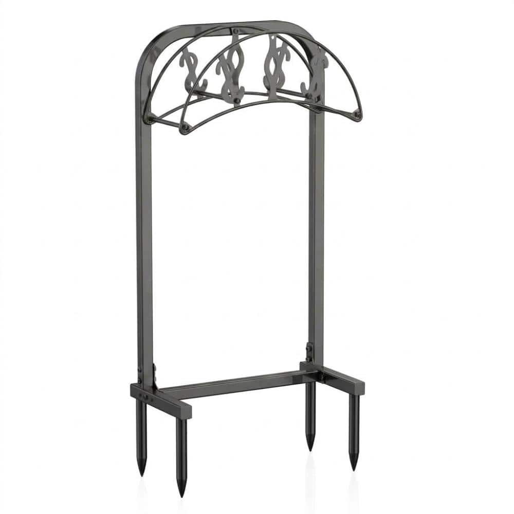 Freestanding Heavy Duty Metal Garden Hose Holder Stand with 4-Spike Base, Holds 150 ft Hose for Lawn and Yard price history on PriceWatchPro