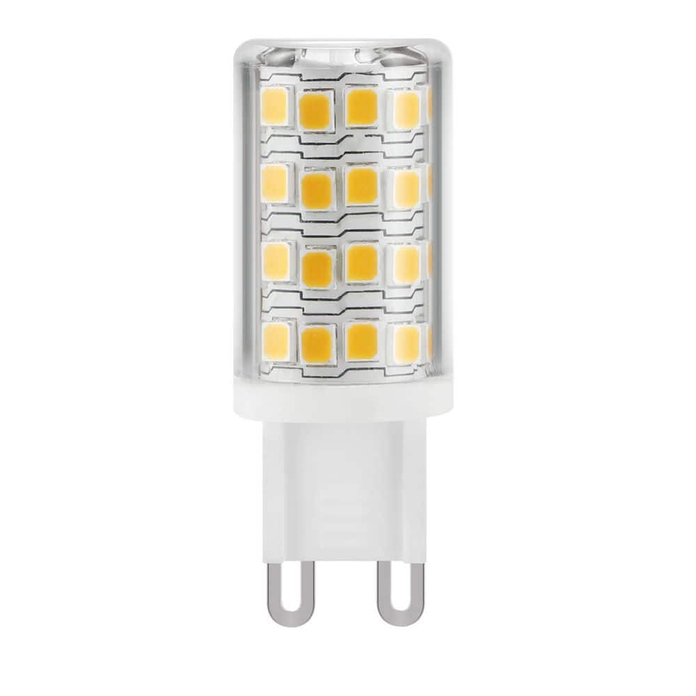 40-Watt Equivalent Warm White (3000K) Specialty LED T4 G9 Bi-Pin Base Dimmable Light Bulb (4-Pack) price history on PriceWatchPro