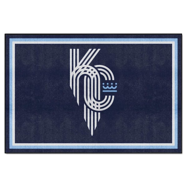 FANMATS Kansas City Royals 5ft. x 8 ft. Plush Area Rug