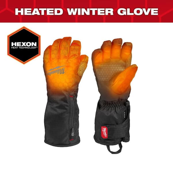 Unisex Large Winter Heated Gloves