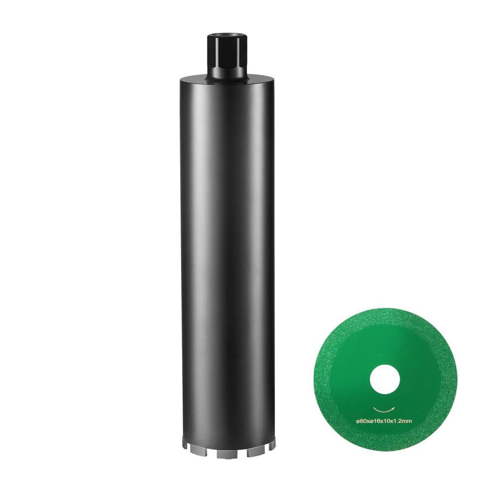 Core Drill Bit, 4.25 in. Wet Diamond Core Drill Bits, 14 in. Drilling Depth Concrete Saw Blade Carbon Steel price history on PriceWatchPro