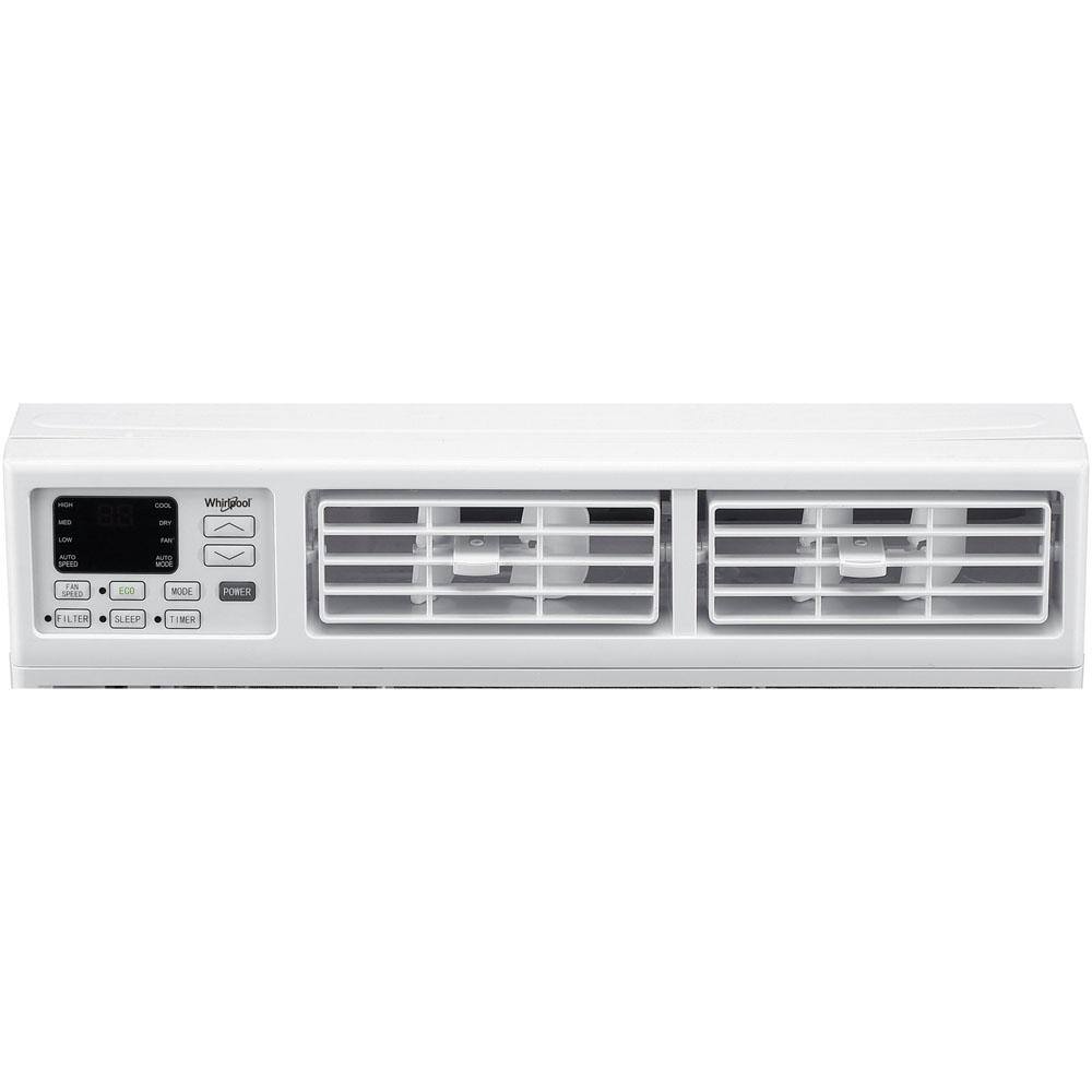 White 24,000 BTU Window-Mounted Air Conditioner with Remote