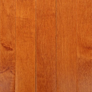 Cinnamon Maple 3/4 in. Thick x 2-1/4 in. Wide x Varying Length Solid Hardwood Flooring (20 sqft / case)