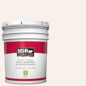 BEHR DYNASTY 1 Gal. #W-B-100 Billowy Clouds Eggshell Enamel Interior ...