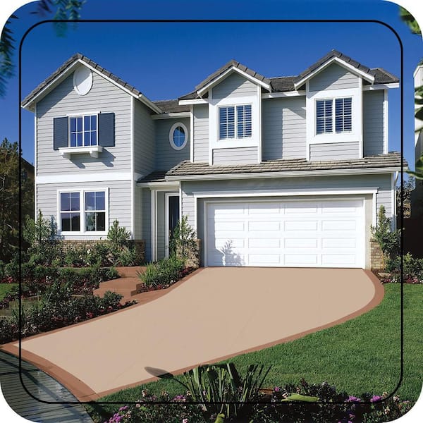 BEHR PREMIUM - 1 gal. #N250-2A Bali Sand Self-Priming 1-Part Epoxy Satin Interior/Exterior Concrete and Garage Floor Paint