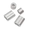 Everbilt 1/16 in. Aluminum Ferrule and Stop Set 43274 - The Home Depot