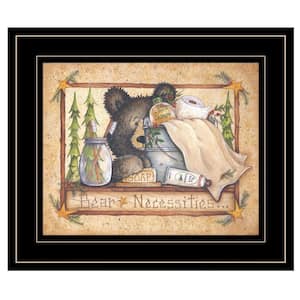 Bear Necessities Getting Ready by Unknown 1 Piece Framed Graphic Print Typography Art Print 11 in. x 13 in. .
