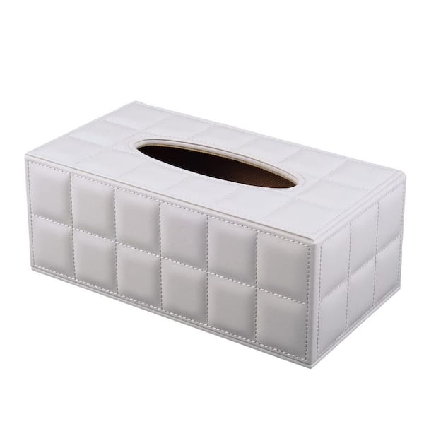 Box Magnetic Tissue Box Cover with Magnetic Bottom in Elegant Style, Napkin Holder Drawer Paper Dispenser,