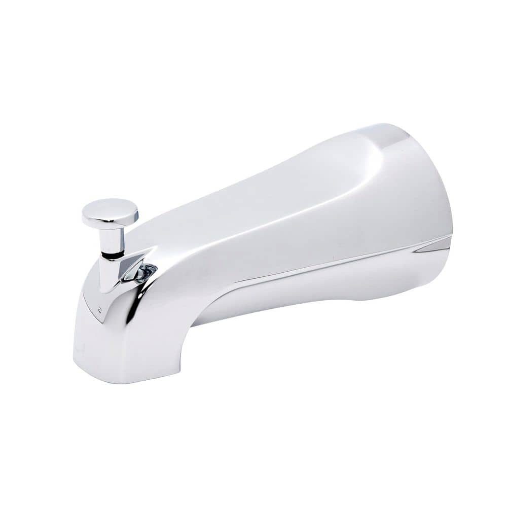 5/8-inch slip-on tub diverter spout, chrome product view 2