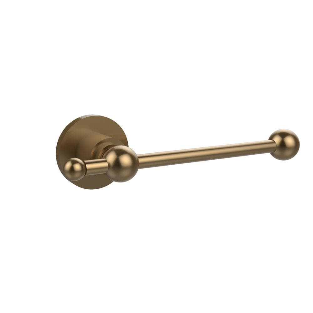 Allied Brass Astor Place Collection European Style Single Post Toilet Paper Holder in Brushed Bronze