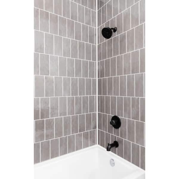 Daltile Restore Bright White 1/2 in. x 96 in. Cast Stone