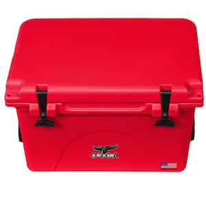 40 qt. Hard Sided Cooler in Red