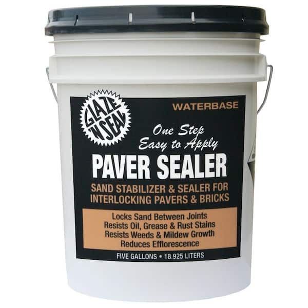 Glaze 'N Seal 5 Gal. Clear Paver Sealer and Sand Stabilizer