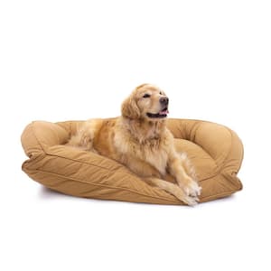 Small/Medium Saddle Quilted Microfiber Bolster Bed