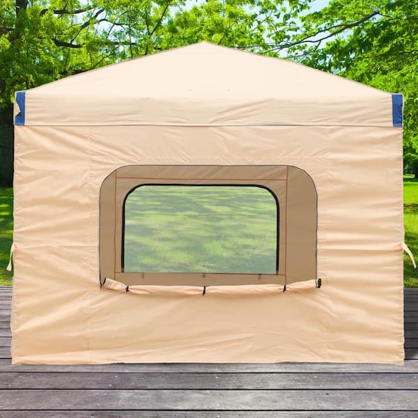 Canopy sidewalls outlet with windows