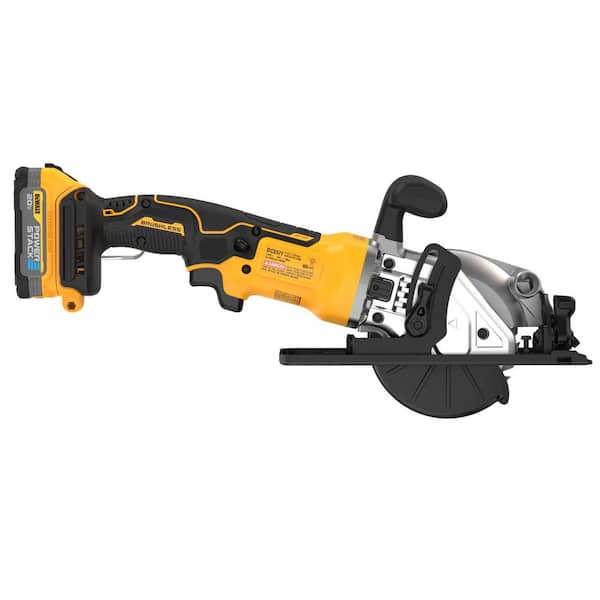 WEN 20V Max Brushless Cordless 4-1/2-Inch Angle Grinder with 4.0Ah Lithium-Ion Battery and Charger