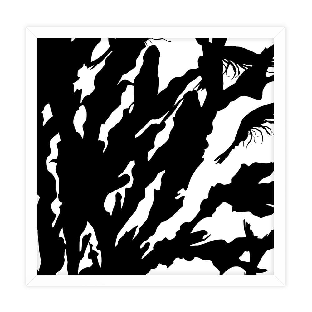 NATURE CREATIVE Black and White Nature Series Framed Giclee Animal Art
