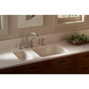 Dual Mount Cast-Iron 24 in. Single Basin Kitchen Sink in Biscuit