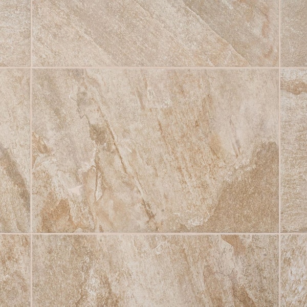 Ivy Hill Tile Stonewell Sand Beige 17.32 in. x 25.98 in. Matte Porcelain Floor and Wall Tile (12.48 sq. ft./ Case)