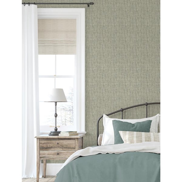 Exuma Shale Texture Vinyl Peel and Stick Wallpaper Roll (Covers 30.75 sq. ft.)