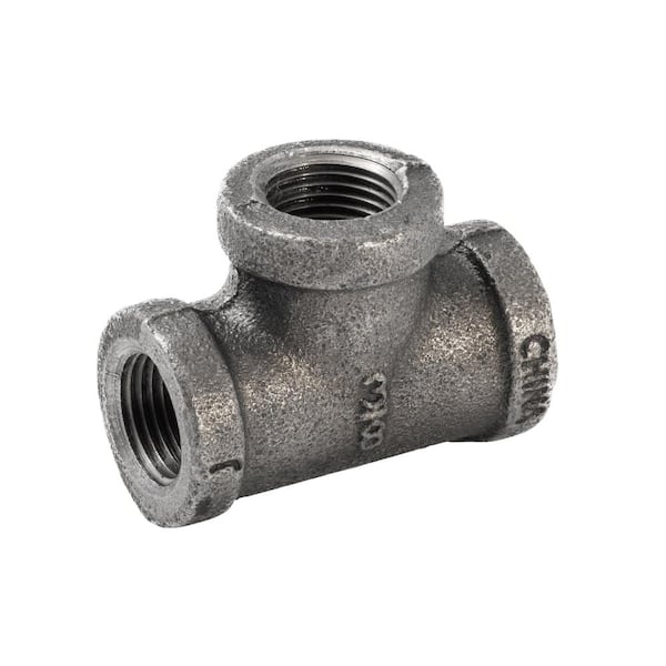 Southland 3/8 in. Black Malleable Iron Tee Fitting