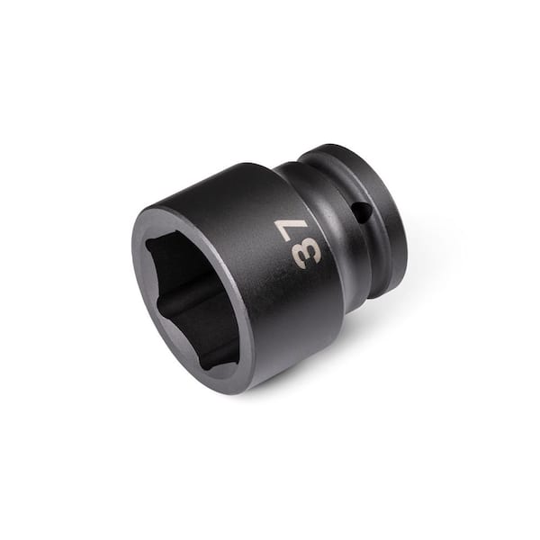 3/4 in. Drive x 37 mm 6-Point Impact Socket