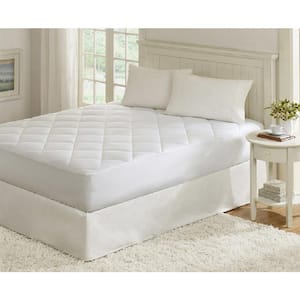 SLEEP OPTIONS Cotton Deluxe Full-Size Quilted Waterproof Mattress Pad and  Protector MP0002-1130 - The Home Depot