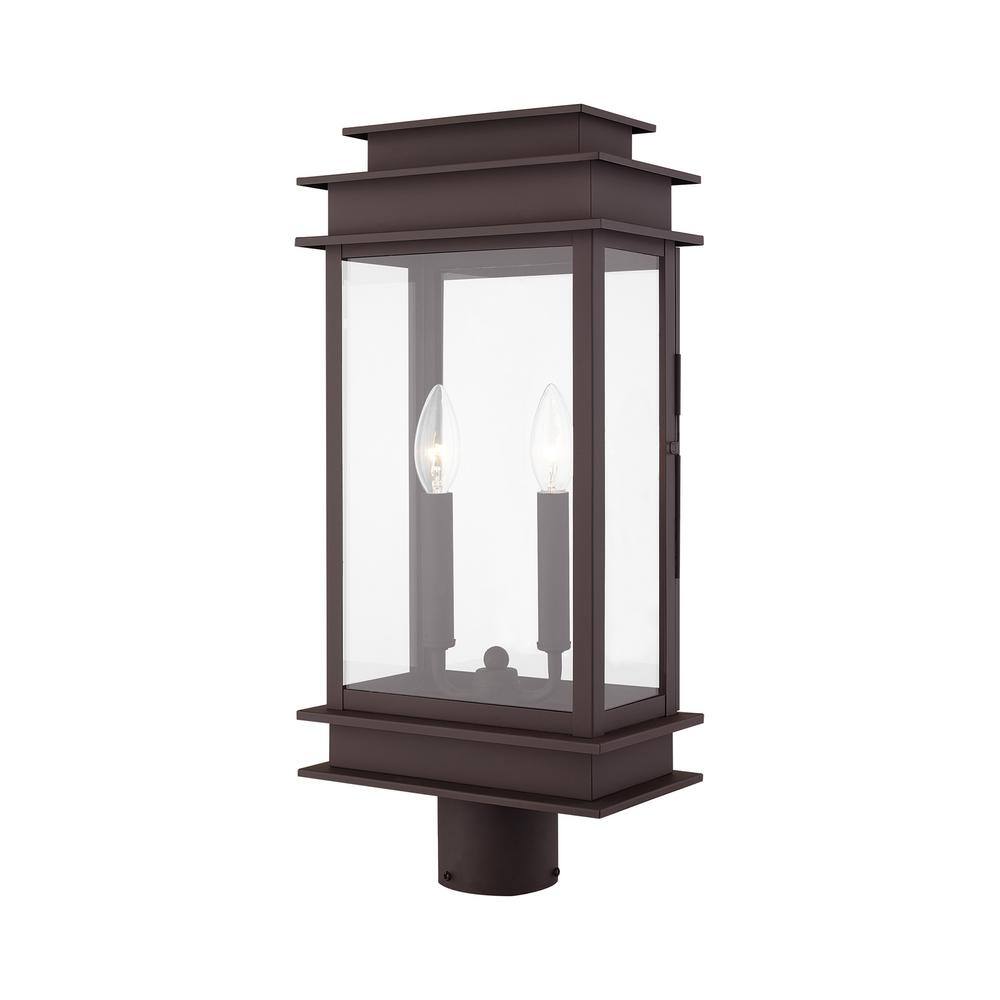 Stickland 20.5 in. 2-Light Bronze Cast Brass Hardwired Outdoor Rust Resista