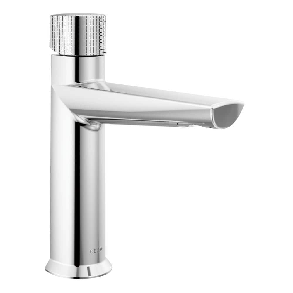 Lumicoat Chrome Modern Single Hole Bathroom Faucet