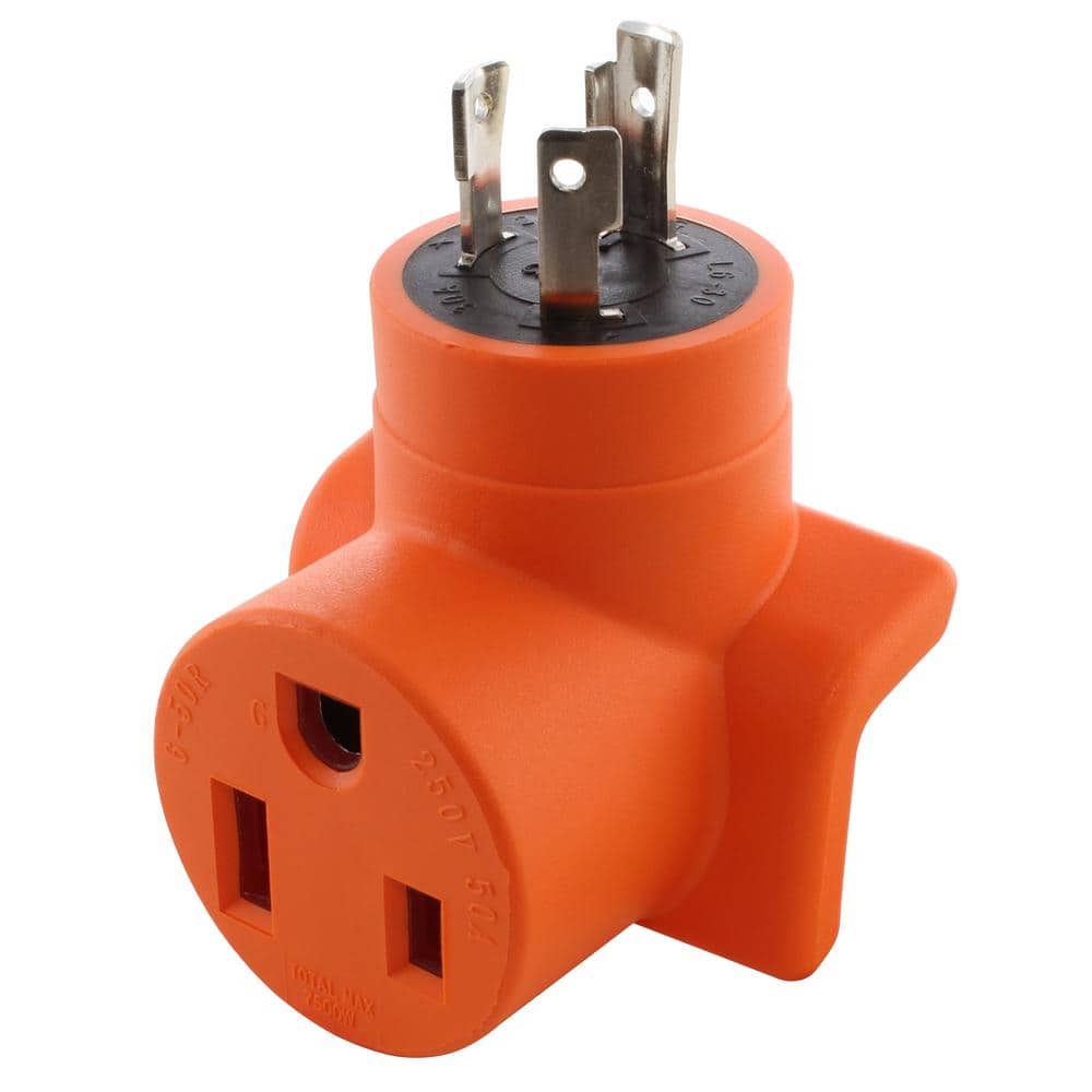 AC Connectors L6-30P 30 Amp 250-Volt Locking Plug to 6-50 Welder Connector price history on PriceWatchPro
