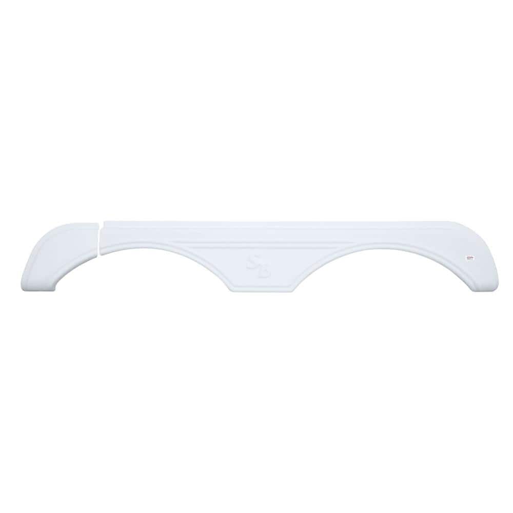 Tandem Axle Fender Skirt FS2625 for Sunnybrook-Polar White price history on PriceWatchPro