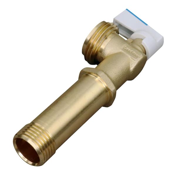 1/2 in. Sweat x 3/4 in. Male Hose Thread Brass Washing Machine Valve