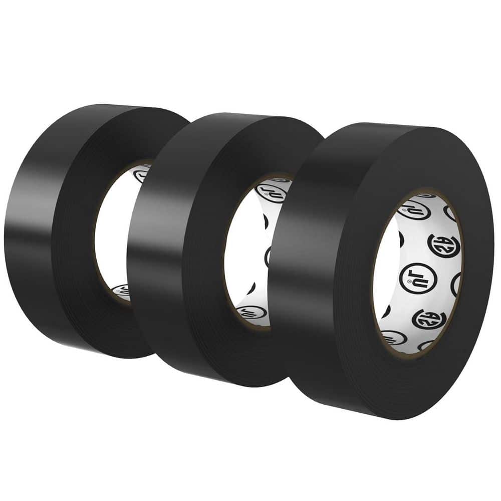 0.75 in. x 66 ft. Electrical Tape Black 3-Pack Waterproof High Temp Flame Retardant UL/CSA Listed Electric Tape price history on PriceWatchPro