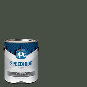 1 gal. PPG1033-7 Charcoal Smoke Flat Exterior Paint