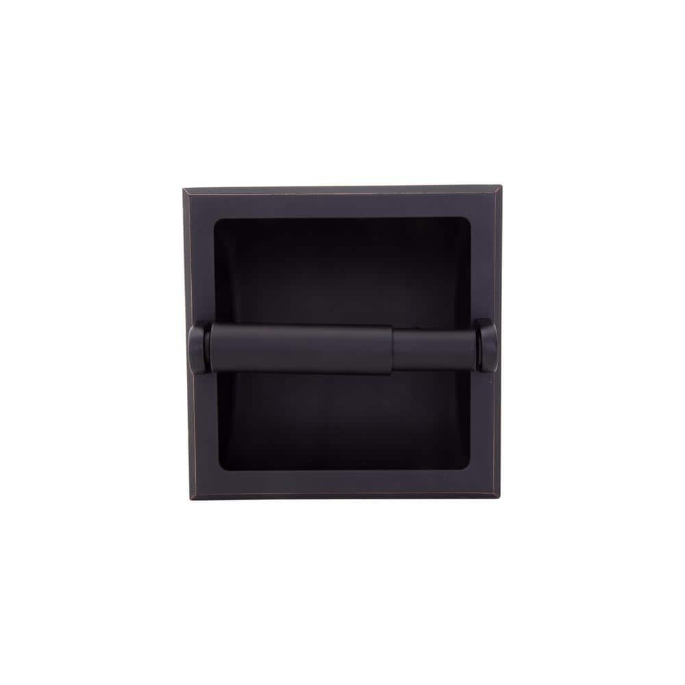 Millbridge Oil Rubbed Bronze Recessed Toilet Paper Holder