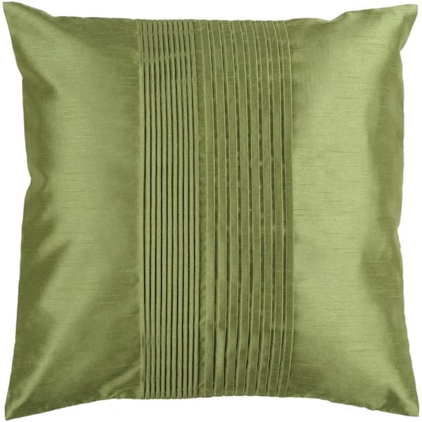 Artistic Weavers Virgili Green Solid Polyester 18 in. x 18 in. Throw Pillow