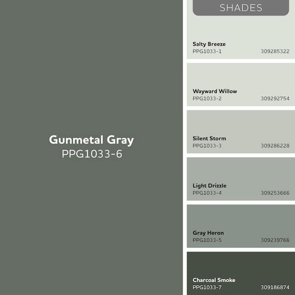 What Colour Is Gunmetal Grey