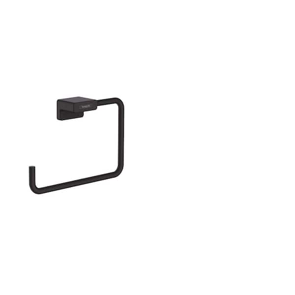 Hansgrohe AddStoris Towel Ring in Matte Black
