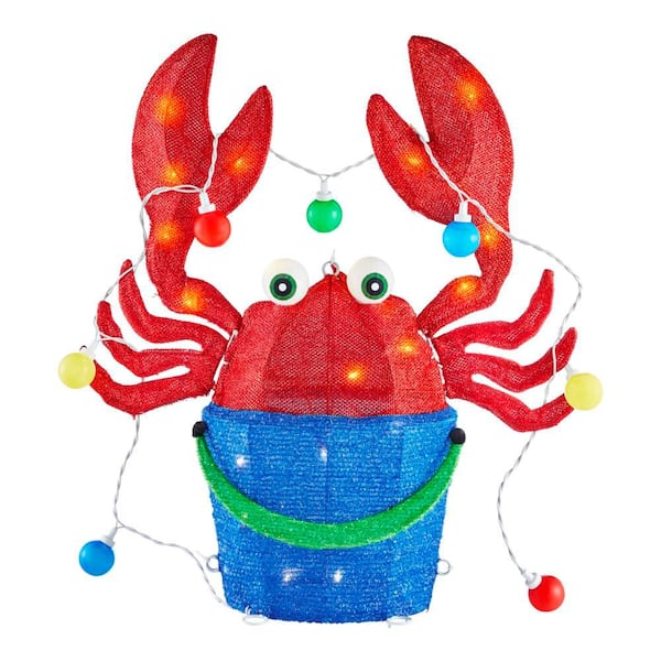 Sebastian The Crab Christmas Yard Display 2024