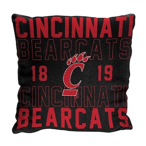 NCAA Cincinnati Stacked Multi-Colored Pillow