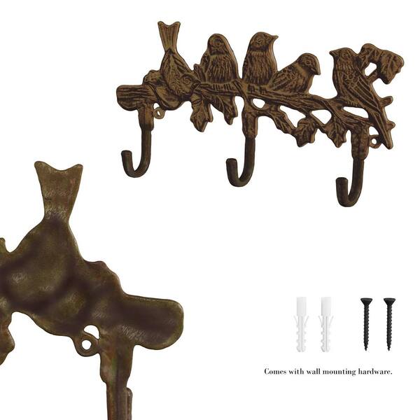 MOOSE HEAD CAST IRON HOOK - THREE COLOURS – Rustic Ranch Furniture and Decor