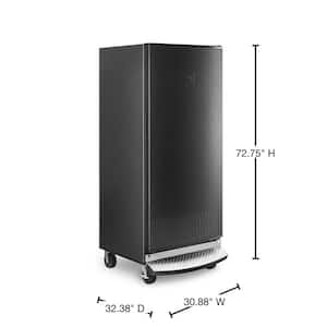 17.8 cu. ft. Rolling Freezerless Refrigerator in Black