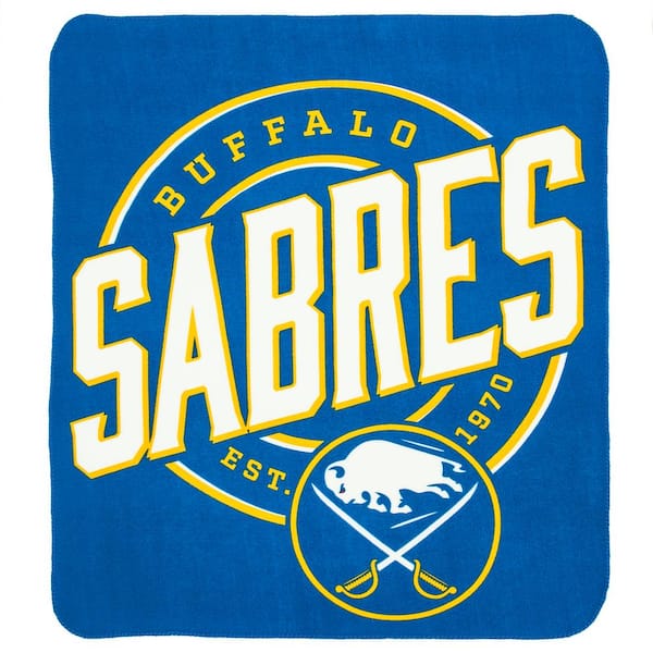 THE NORTHWEST GROUP NHL Sabre’s Campaign Multi-Color Fleece Throw Blanket