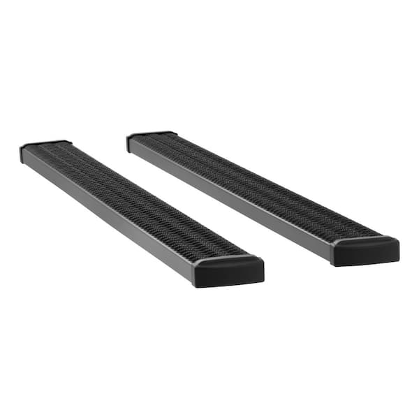 Grip Step Black Aluminum 88-Inch Truck Running Boards, Select Chevy Avalanche, Silverado, Suburban, GMC Sierra, Yukon