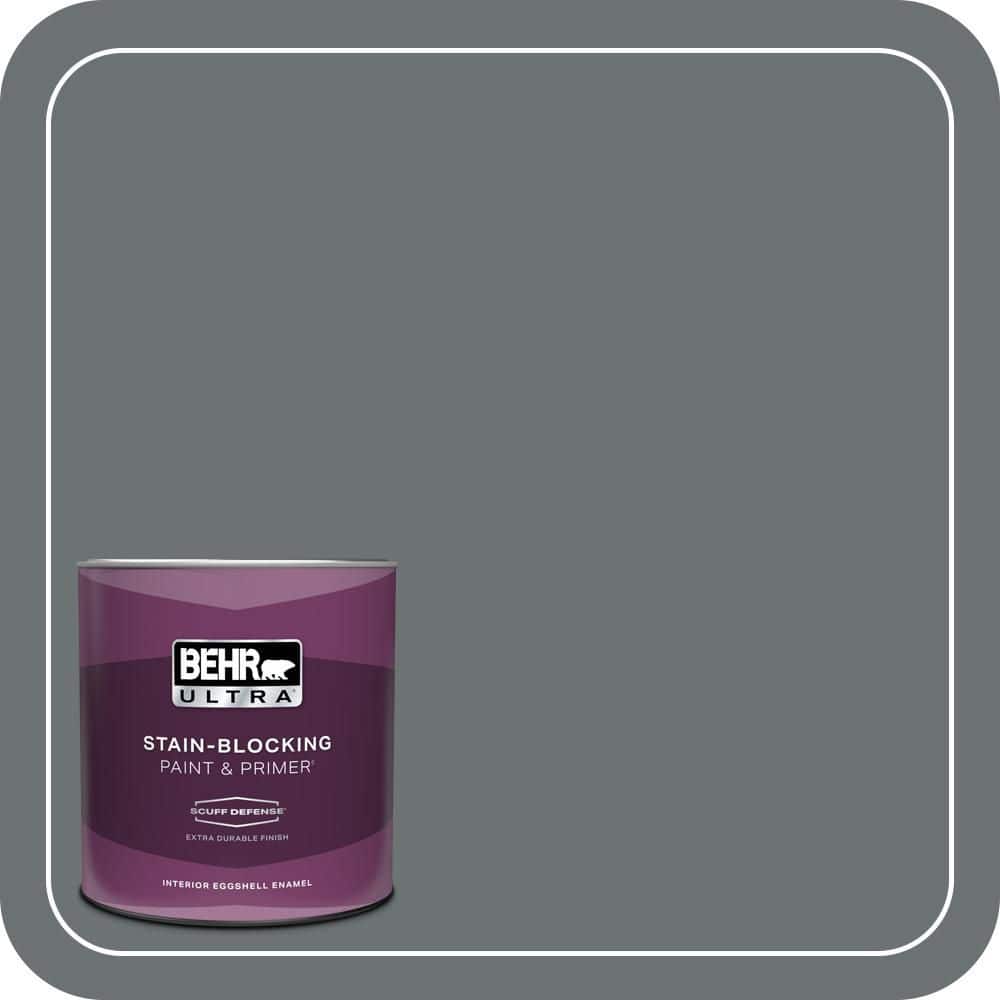 1 qt. #MQ5-28 Dawn Gray Extra Durable Eggshell Enamel Interior Paint & Primer price history on PriceWatchPro