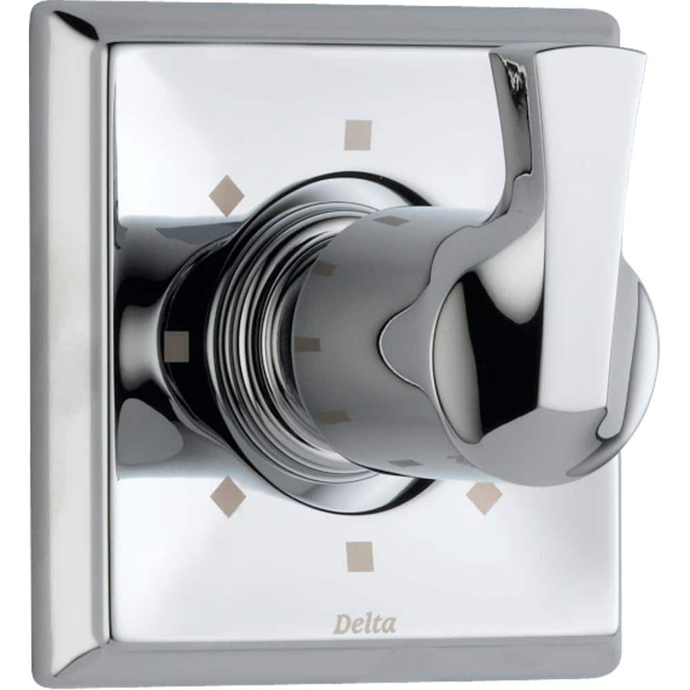 Delta Dryden 1-Handle 6-Setting Diverter Valve Trim Kit in Chrome