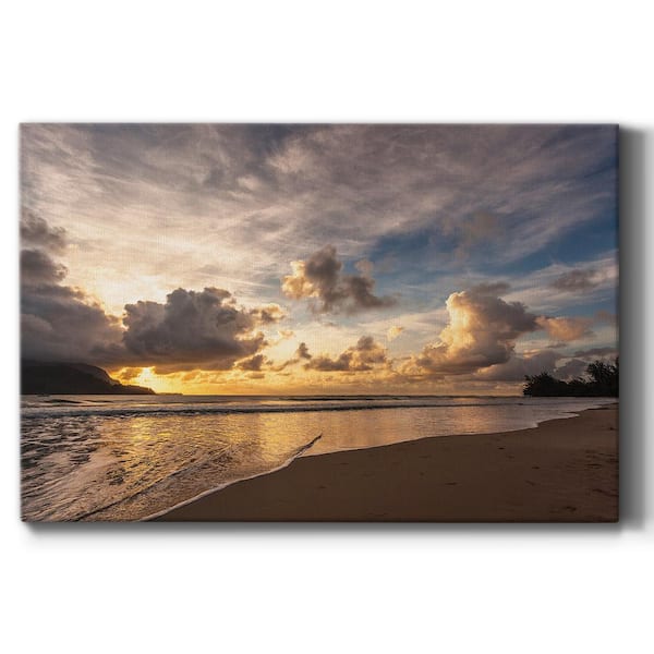 Wexford Home Sunset in Hanalei Bay by Weford Homes Unframed Giclee Home Art Print 12 in. x 18 in.
