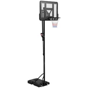 7.7 ft. to 10 ft. Height Adjustable Basketball Goal with 43 in. Shatterproof Backboard, Wheels and Fillable Base